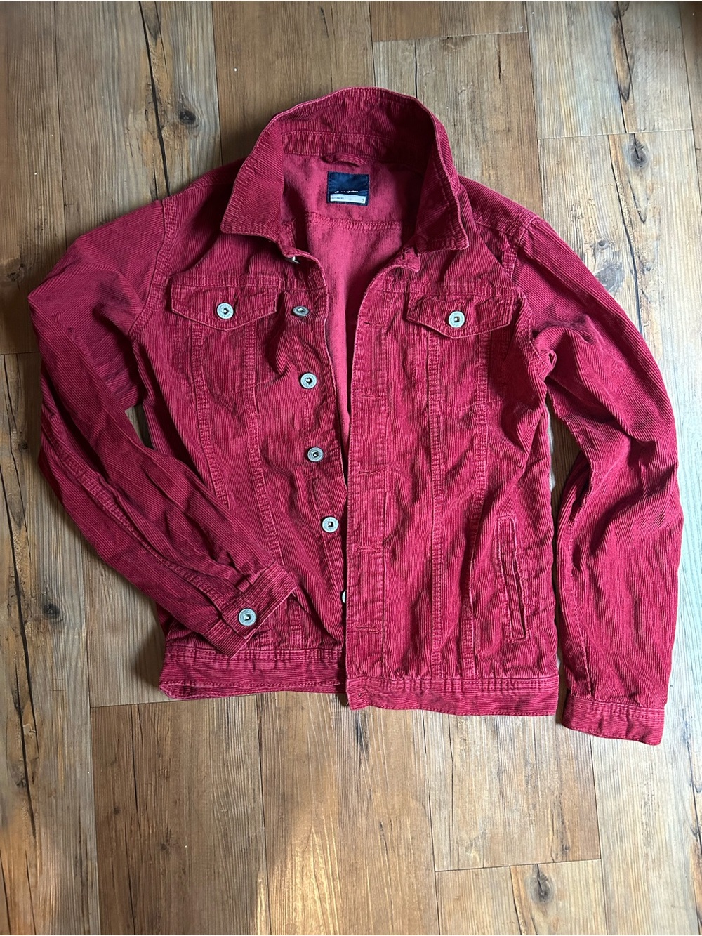 Red Corduroy Jacket - Mast & Harbour
